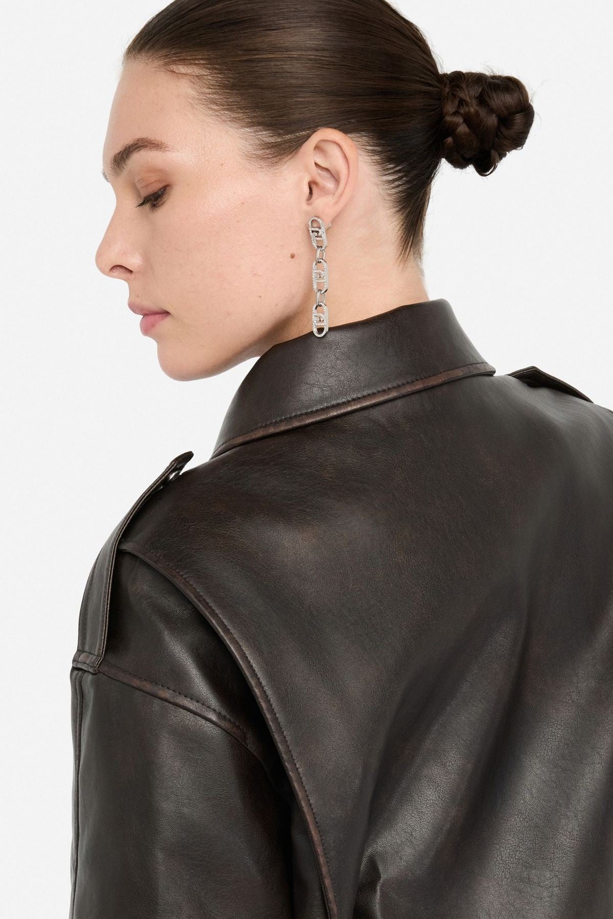 Liu Jo Cepli Suni Deri Ceket