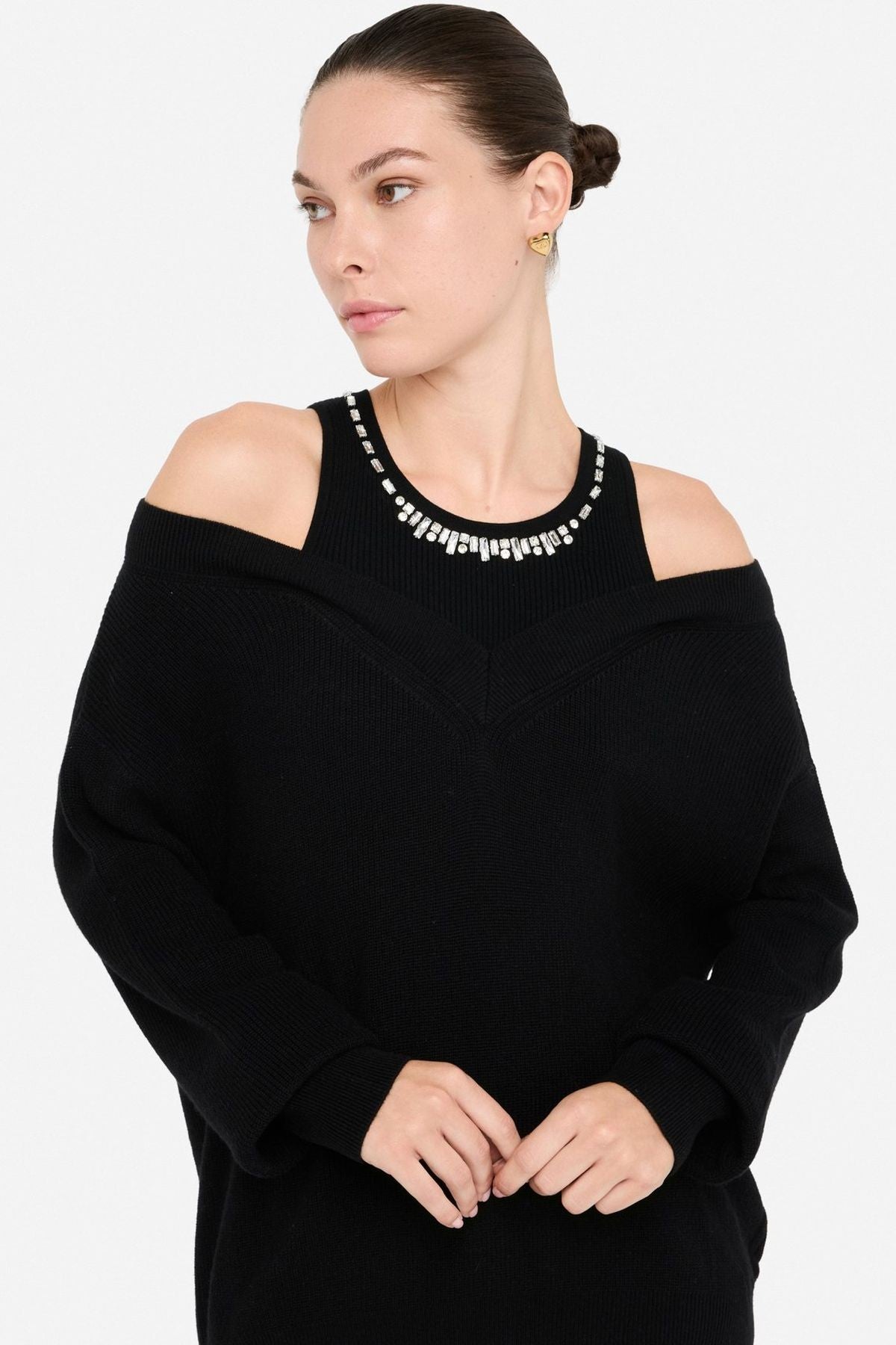 Liu Jo Taş İşlemeli Triko