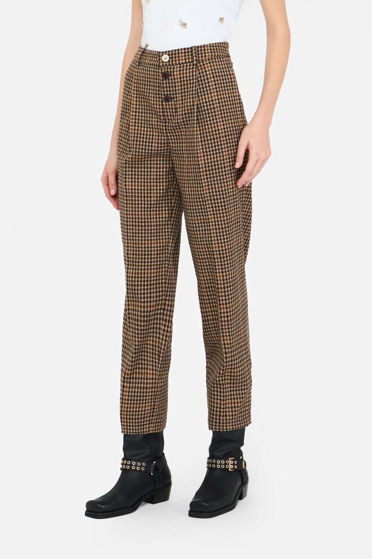 Liu Jo Kareli Kumaş Panton