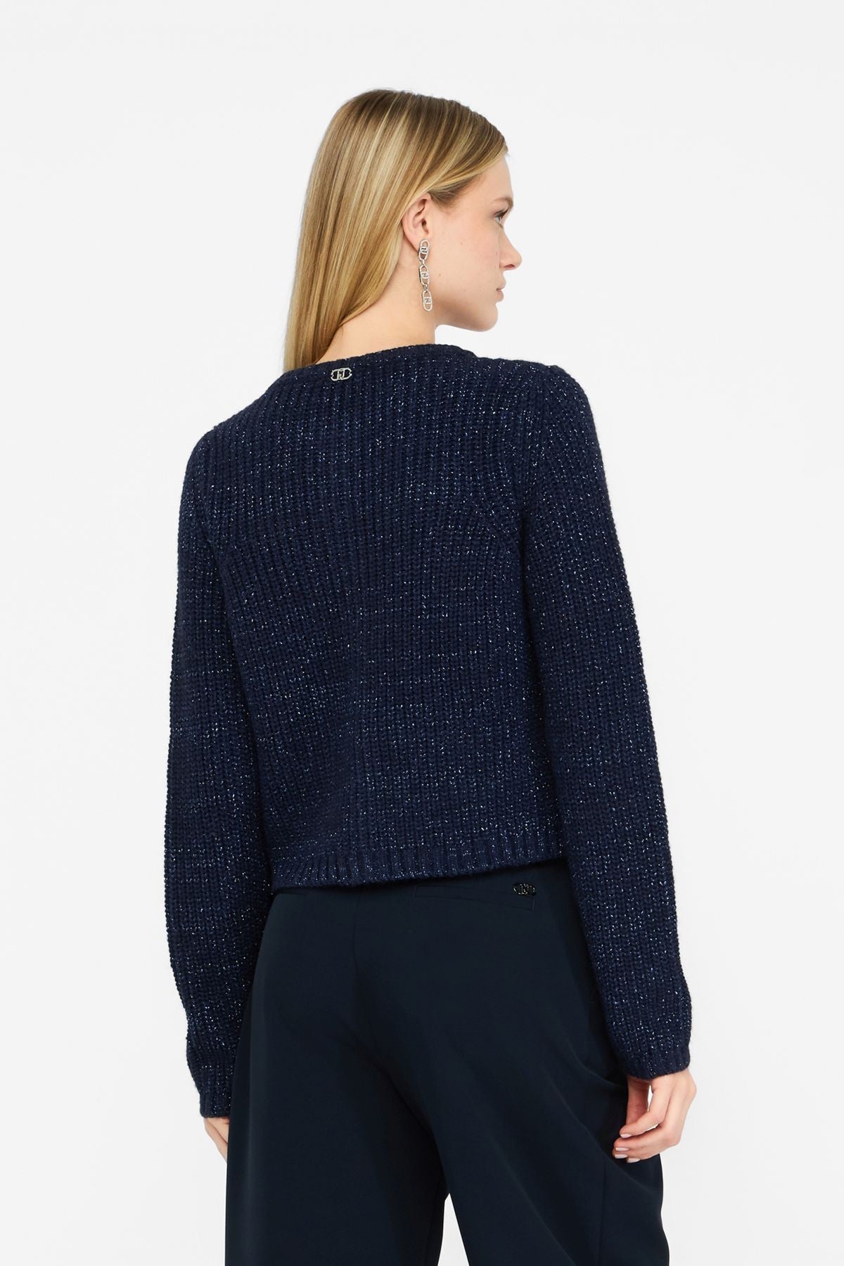 Liu Jo Alpaka Karışımı Triko Ceket