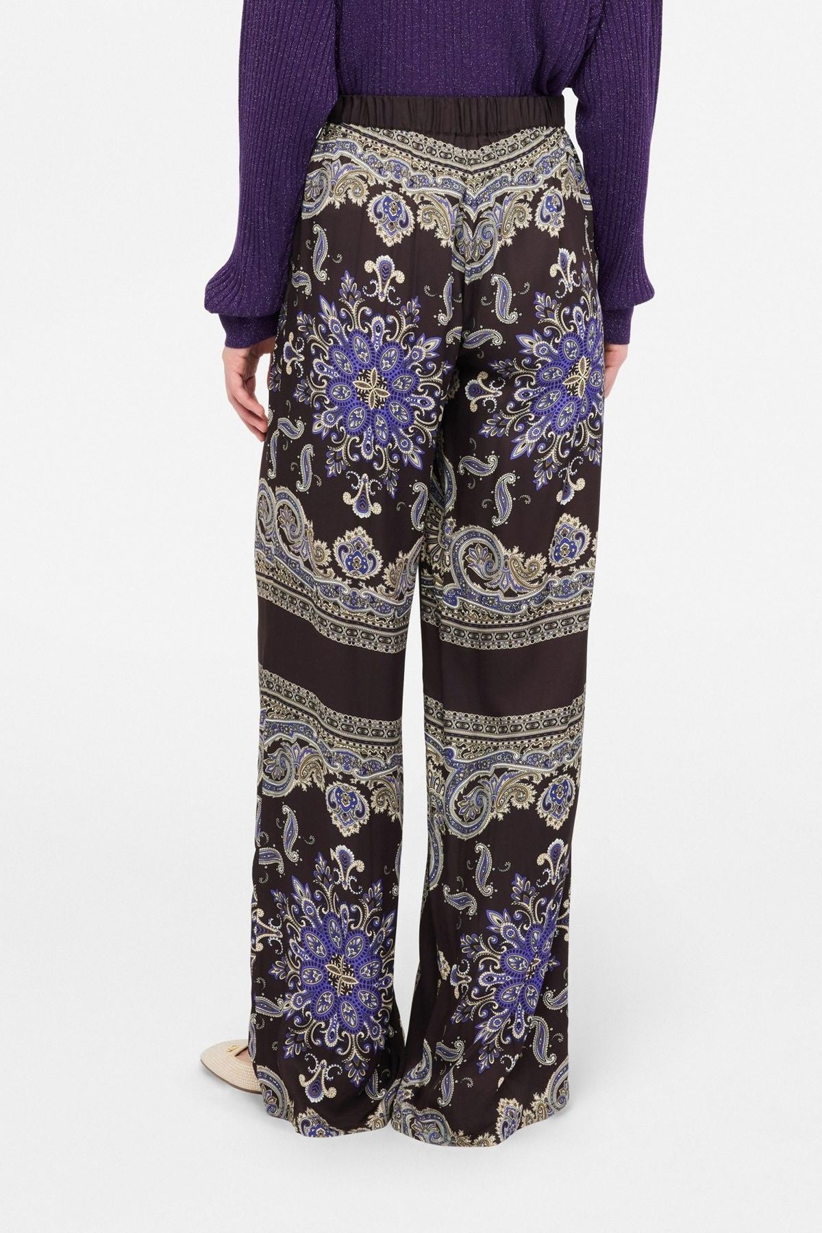 Liu Jo Desenli Saten Pantolon