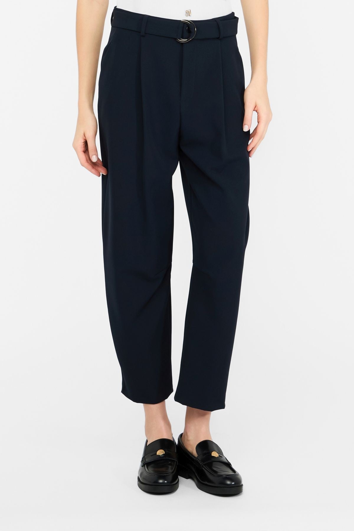 Liu Jo Kemerli Balon Kesim Kumaş Pantolon