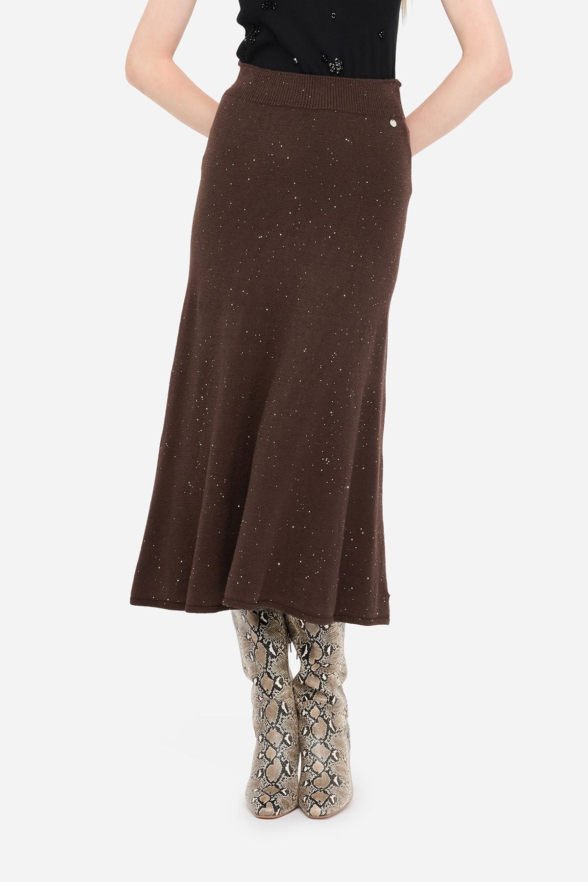 Liu Jo Mikro Pullu Triko Etek