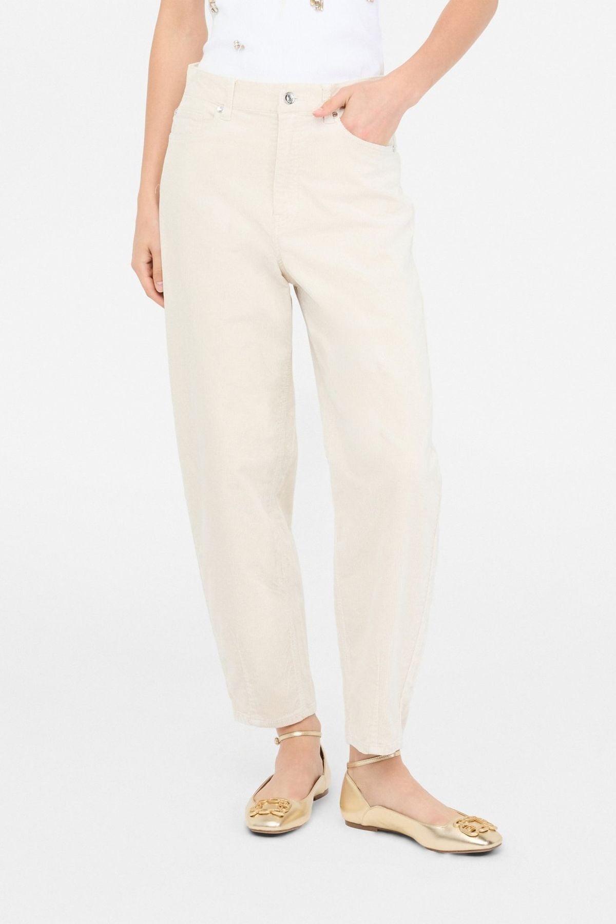 Liu Jo Kadife Balon Kesim Pantolon