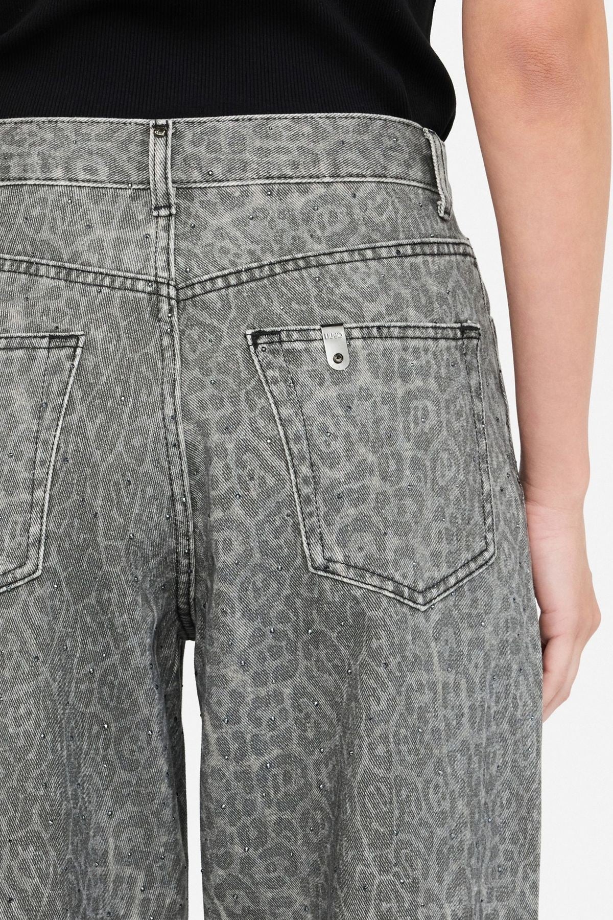 Liu Jo Leopar Desenli Jean