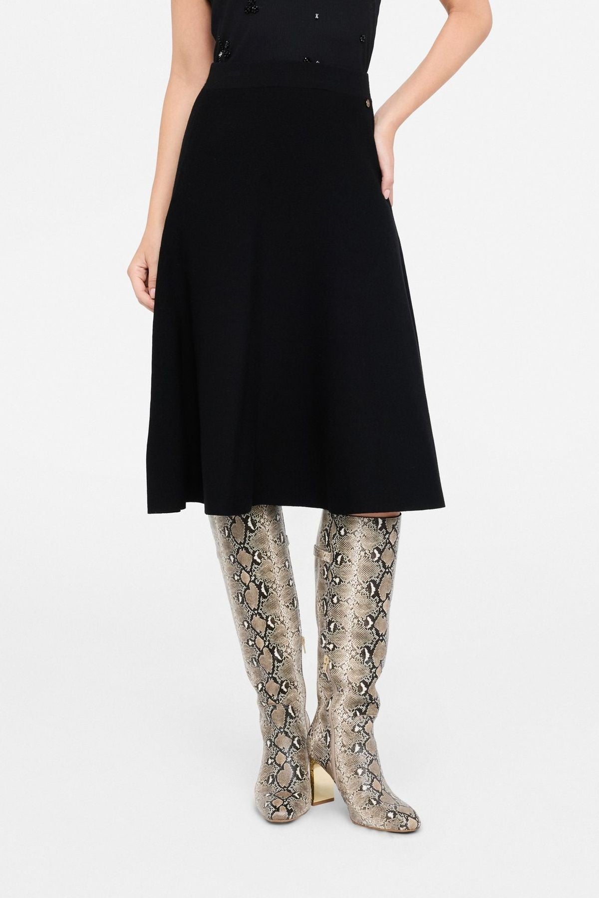 Liu Jo Midi Boy Triko Etek