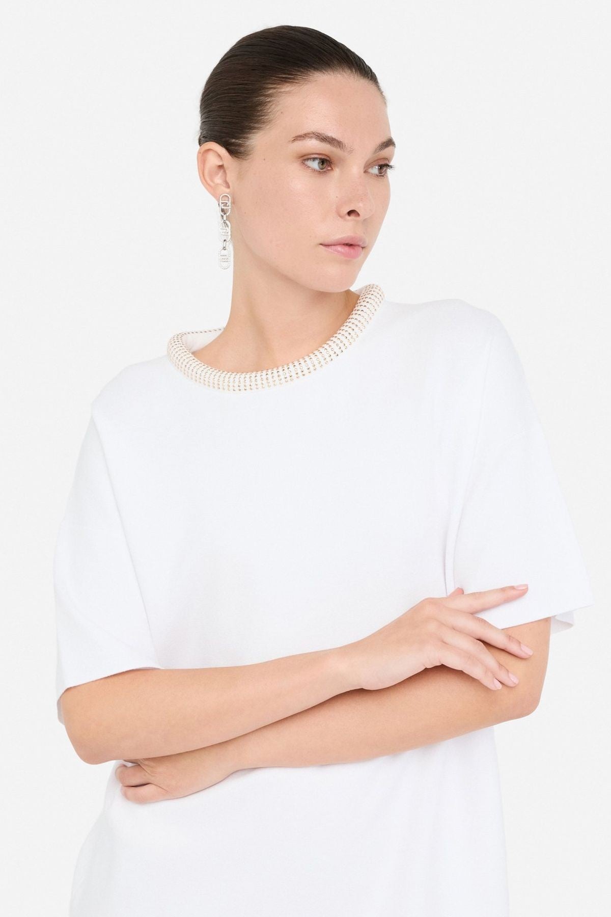 Liu Jo Bisiklet Yaka Triko Elbise