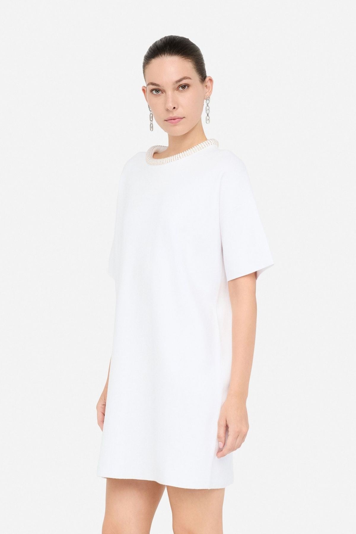 Liu Jo Bisiklet Yaka Triko Elbise