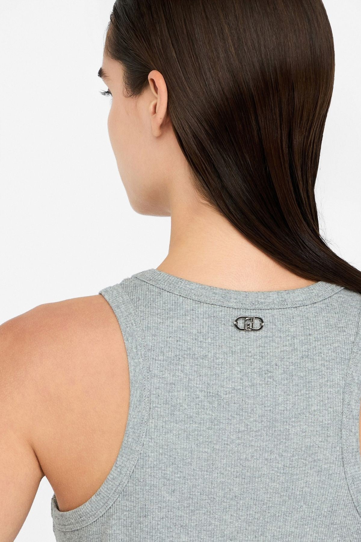 Liu Jo Yakası Taş Aplikeli Atlet