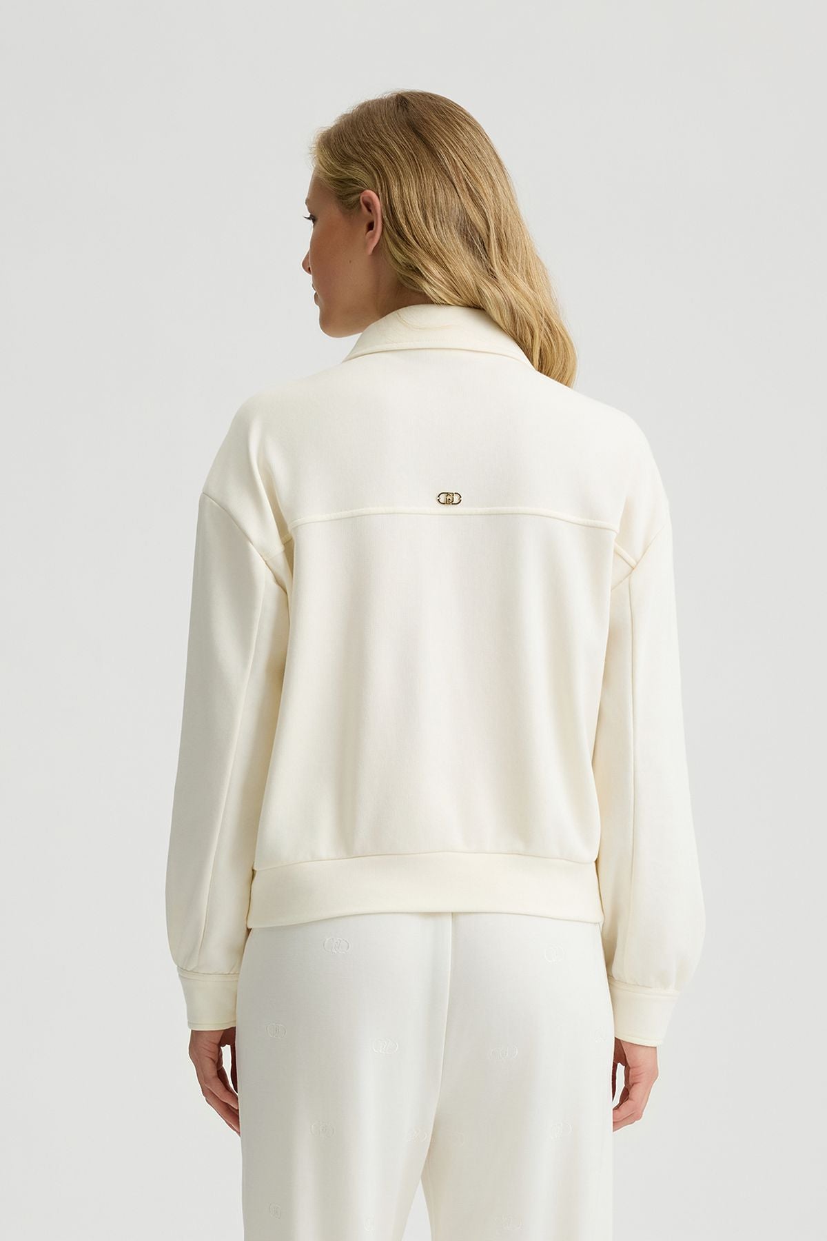 Liu Jo Polo Yaka Fermuarlı Sweatshirt