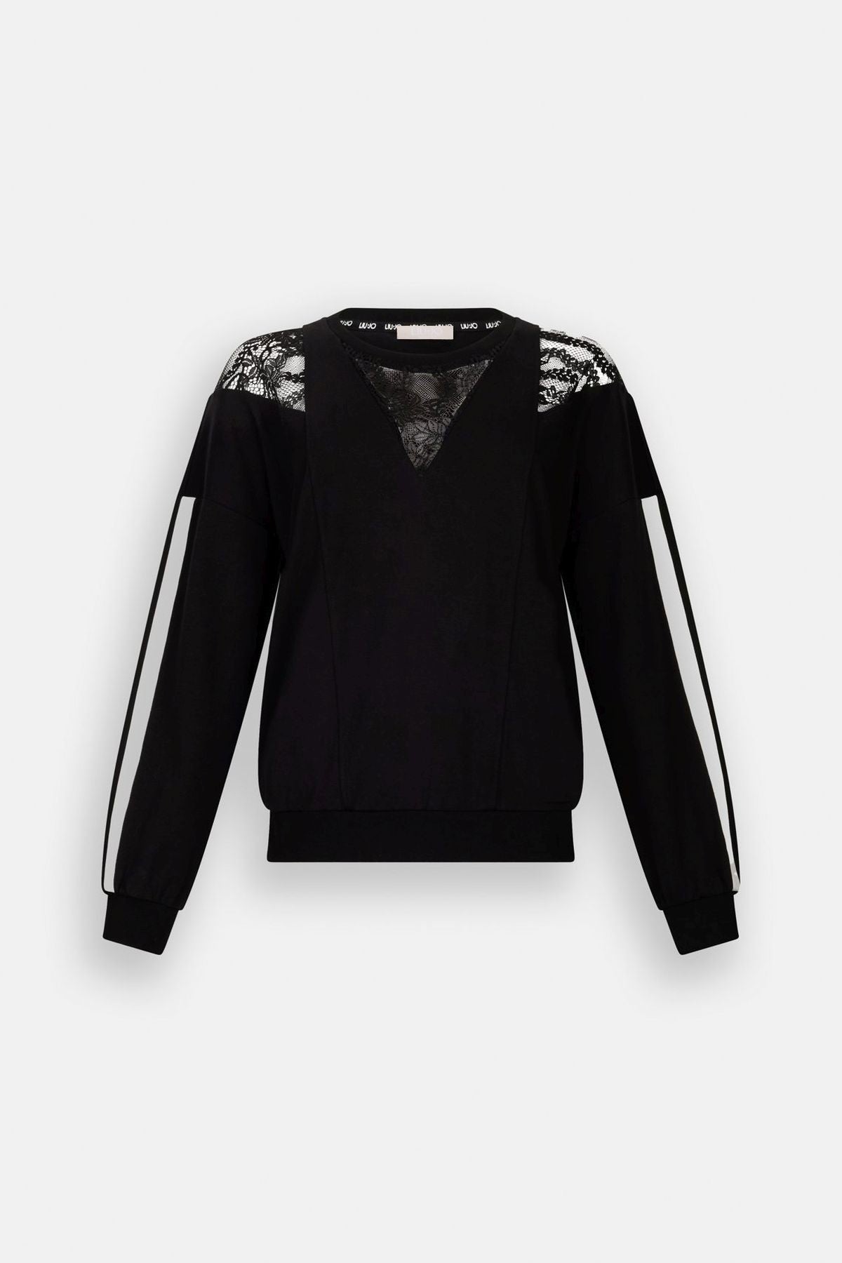 Liu Jo Dantelli Bisiklet Yaka Sweatshirt