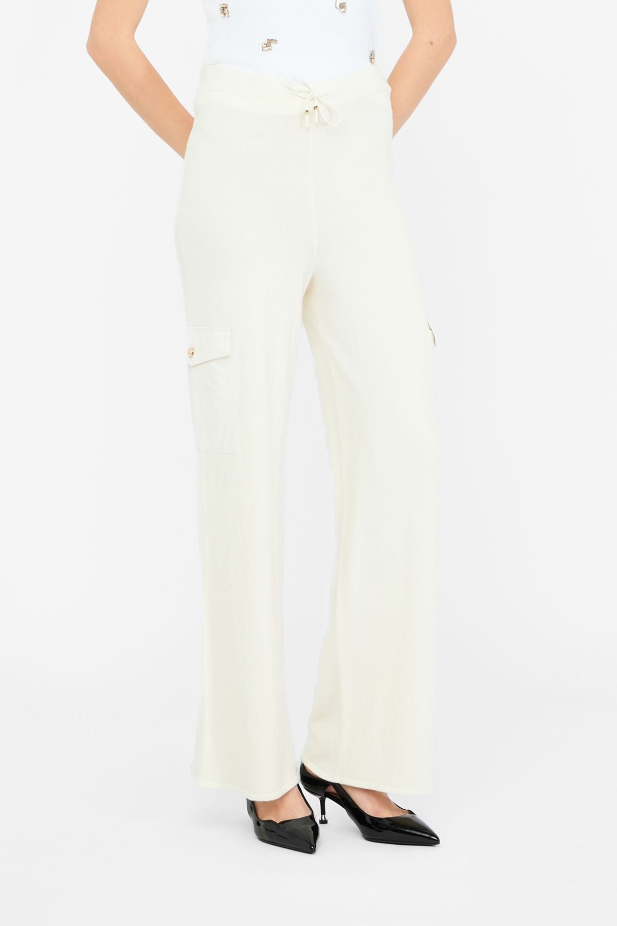 Liu Jo Kargo Cepli Triko Pantolon