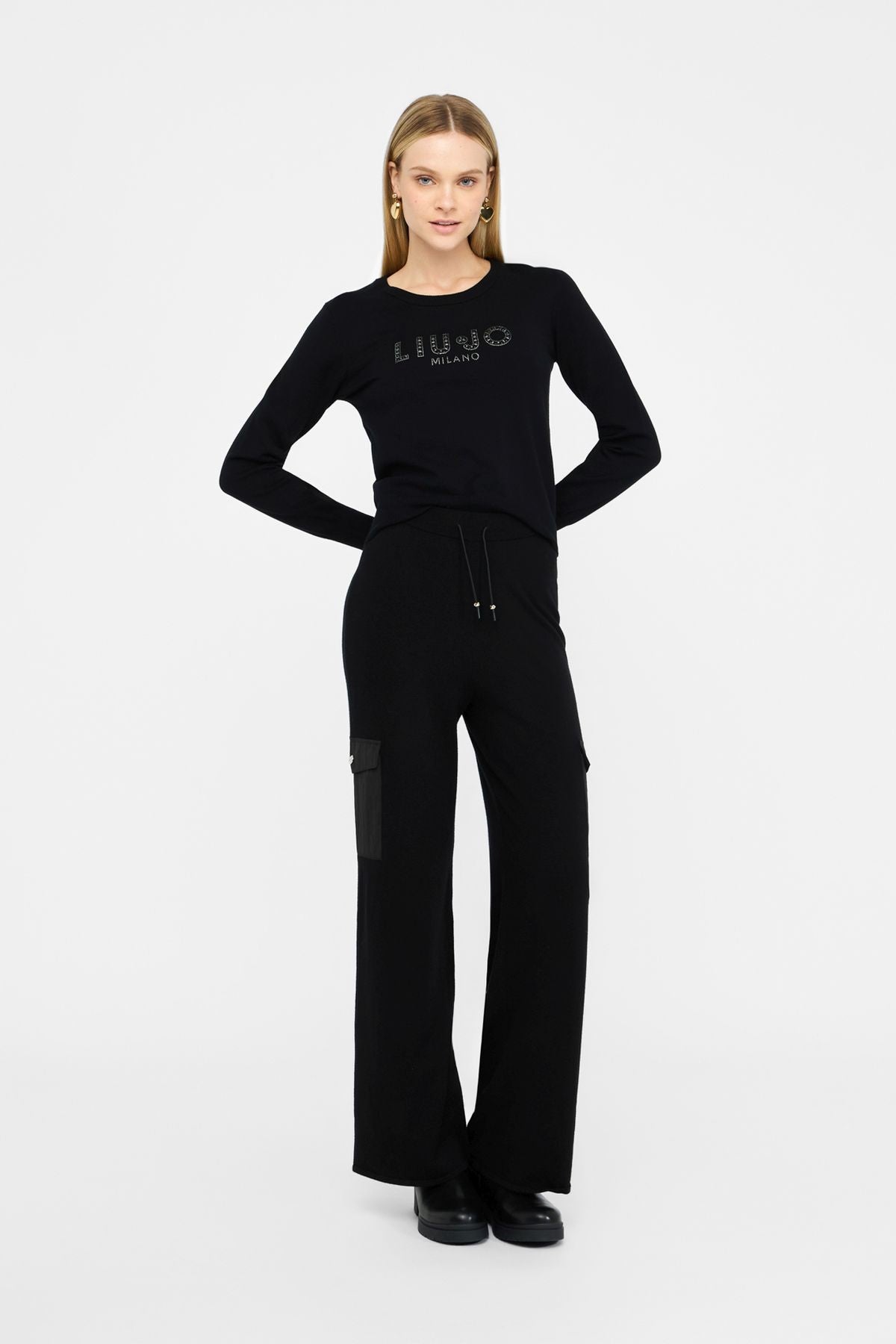 Liu Jo Kargo Cepli Triko Pantolon