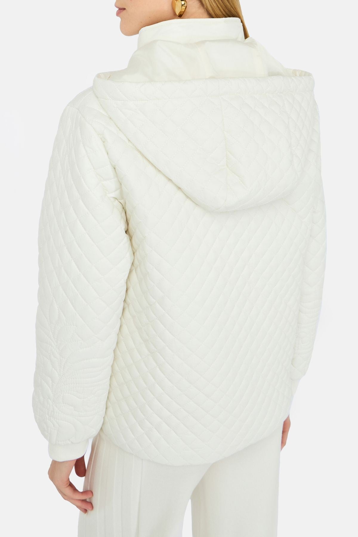 Liu Jo Kapüşonlu Kapitone Mont