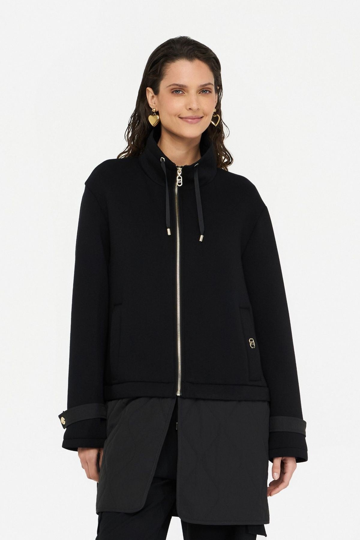 Liu Jo Scuba Kumaş, Altı Çıkabilen Kapitone Mont