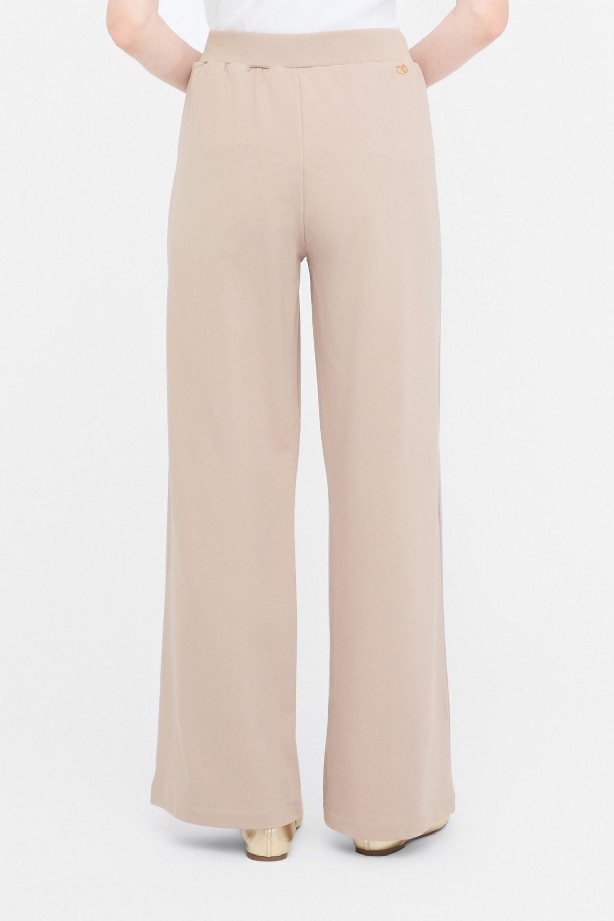 Liu Jo Pamuklu Düz Kesim Eşofman Altı