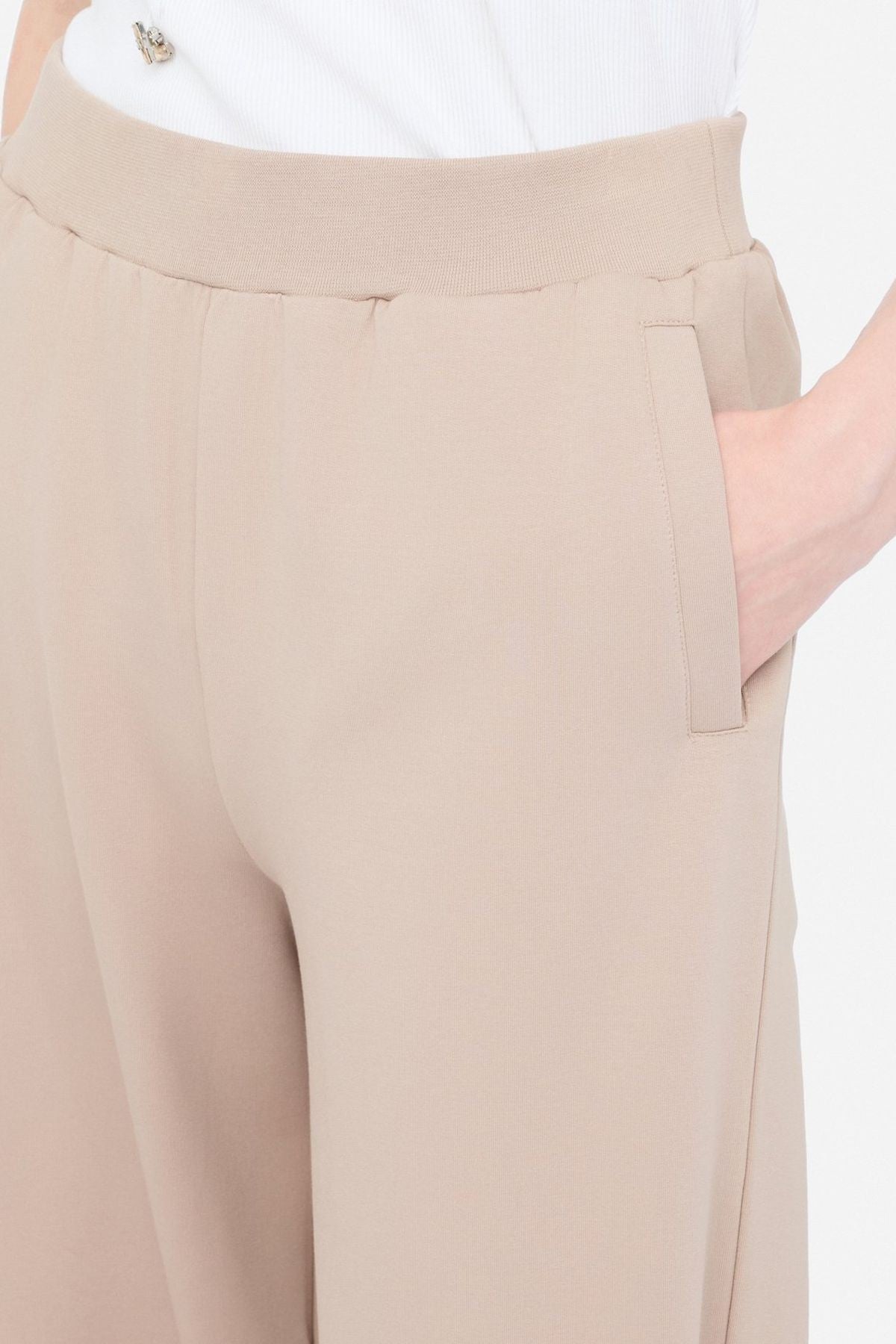 Liu Jo Pamuklu Düz Kesim Eşofman Altı