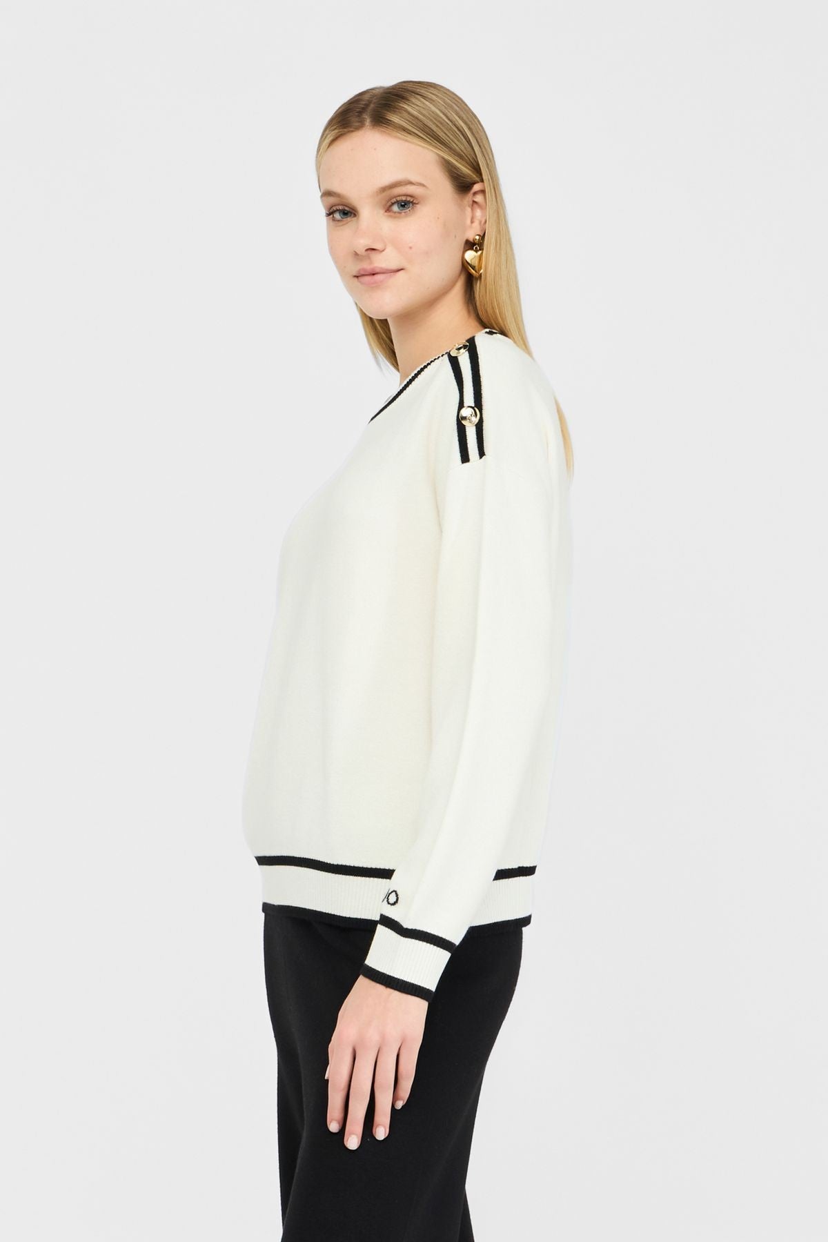 Liu Jo Bisiklet Yaka Triko