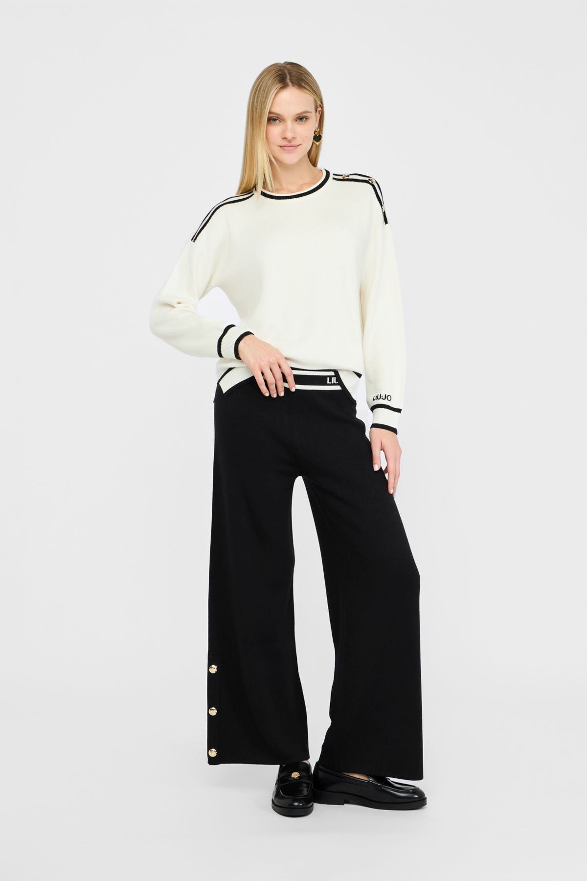 Liu Jo Bisiklet Yaka Triko