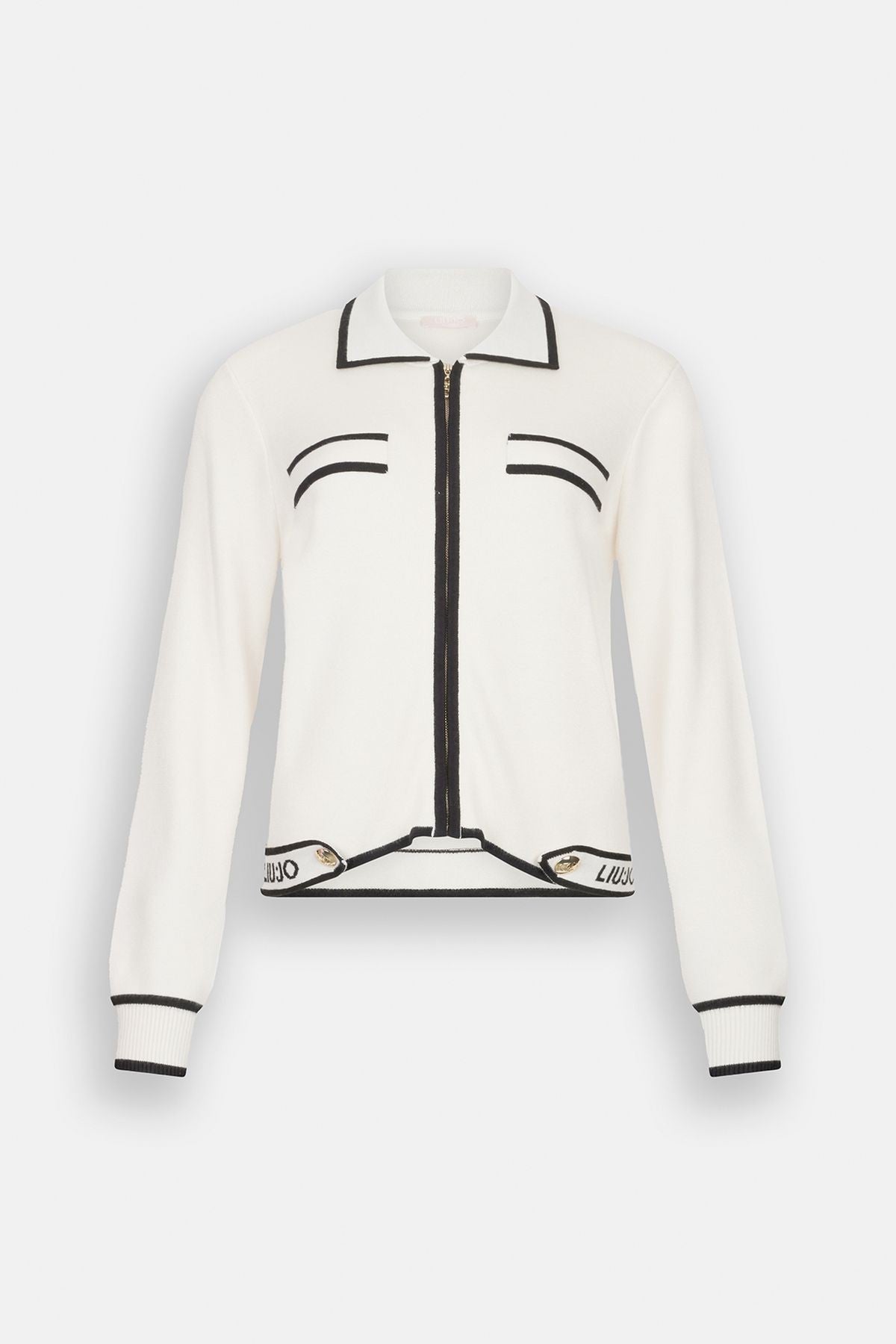 Liu Jo Fermuarlı Triko Ceket