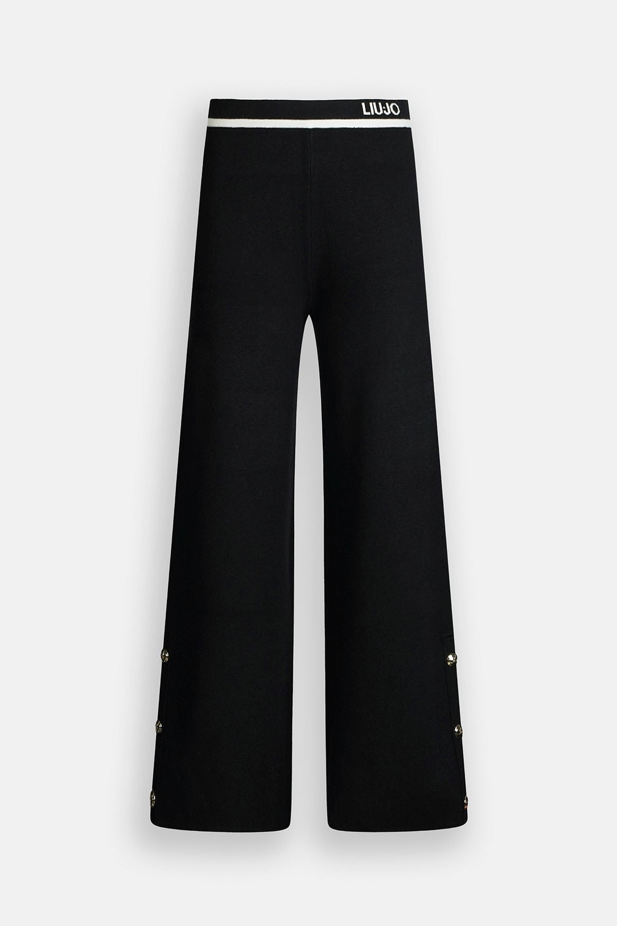 Liu Jo Metral Düğmeli Triko Pantolon