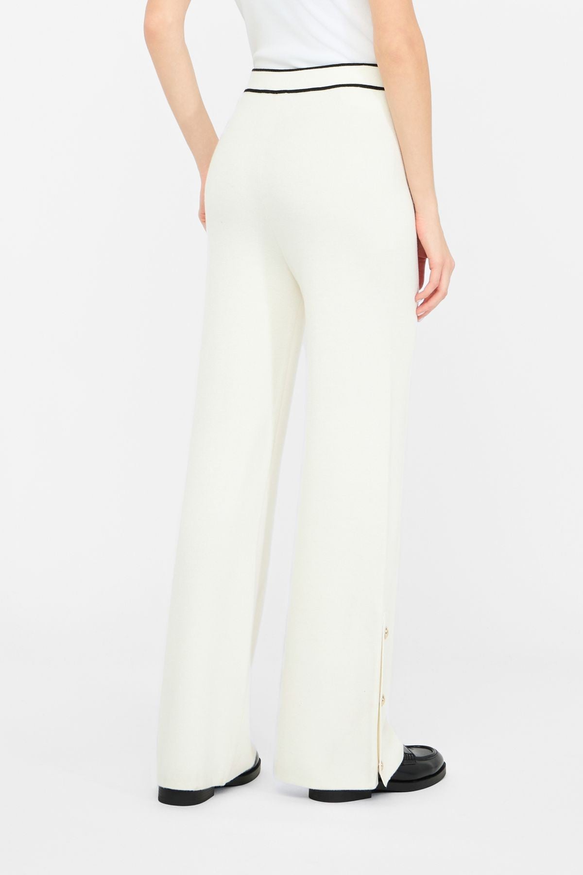 Liu Jo Metral Düğmeli Triko Pantolon