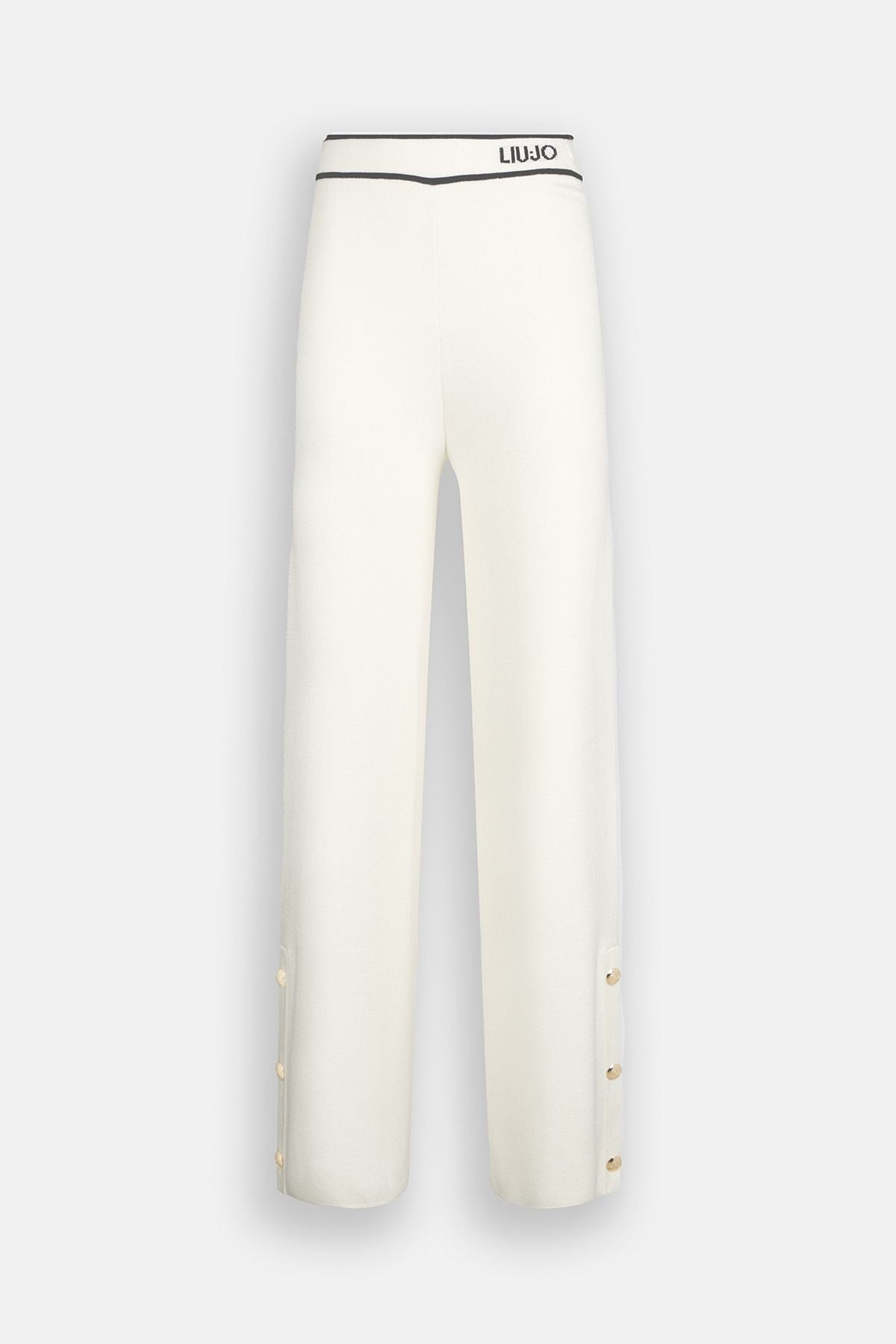 Liu Jo Metral Düğmeli Triko Pantolon