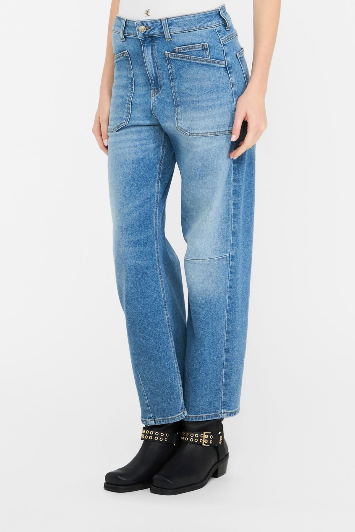 Liu Jo Havuç Kesim Yüksel Bel Jean