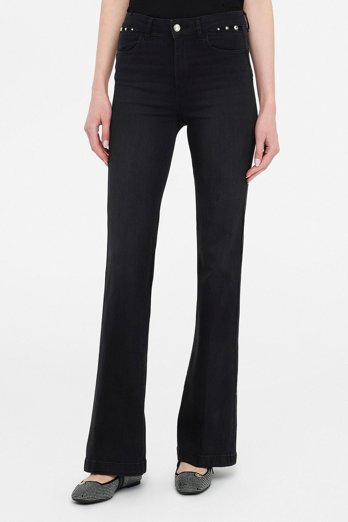 Liu Jo Taş Aplikeli Bottom Up Jean