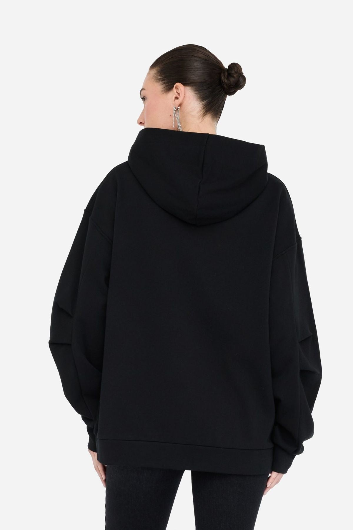 Liu Jo Oversize Taş Aplikeli Sweatshirt