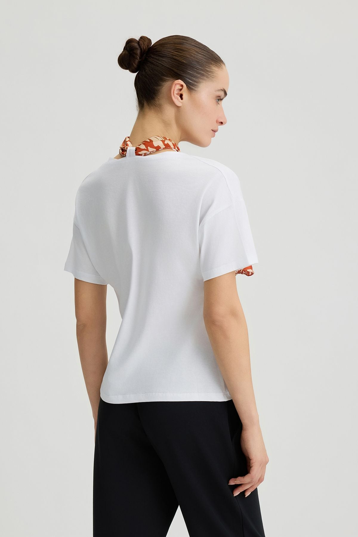 Liu Jo Fularlı T.shirt